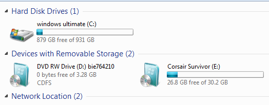 Usb And Computer Drives