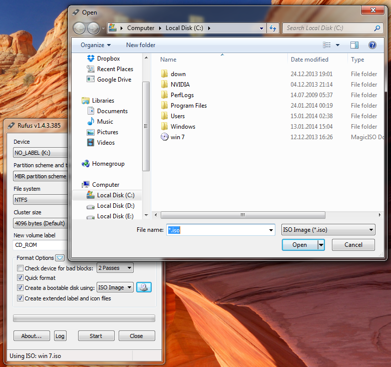 make bootable win7 usb in ubuntu