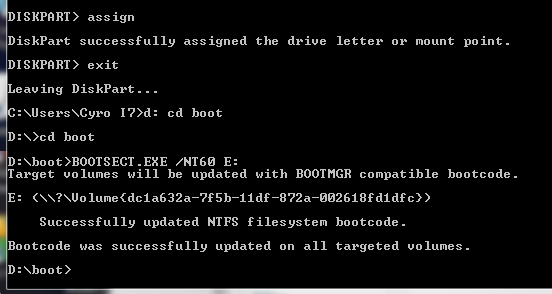 Bootable USB Final Cmd Prompt
