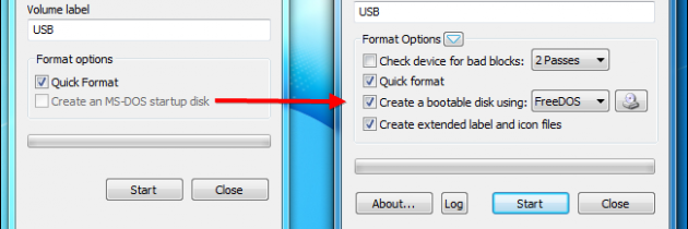 Create a Bootable DOS USB Drive